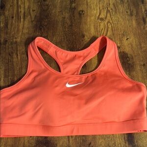 Nike Women's Orange Sports Bra